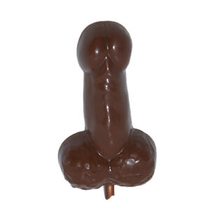Penis Lolly gerippt Schokolade