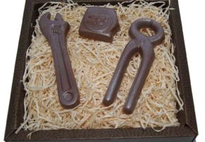 Werkzeug klein 3er Schokolade