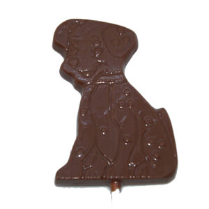Dalmatiner Hund Lolly Schokolade