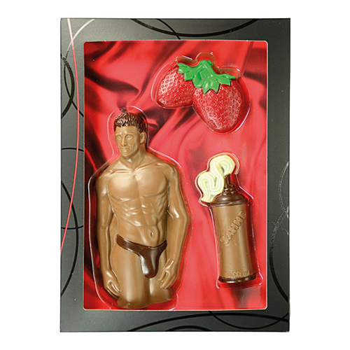 Erotik-Set Mann Schokolade