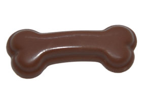 Hundeknochen Schokolada